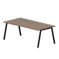 Arena ARNM2010 WNNR (Орех/Черный) Стол, меламиновый аутлет