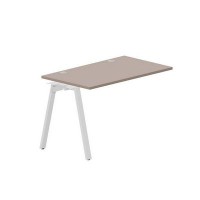 Arena ARNPG127 TRBL (Тортора/Белый) Стол приставной, 2 громмета