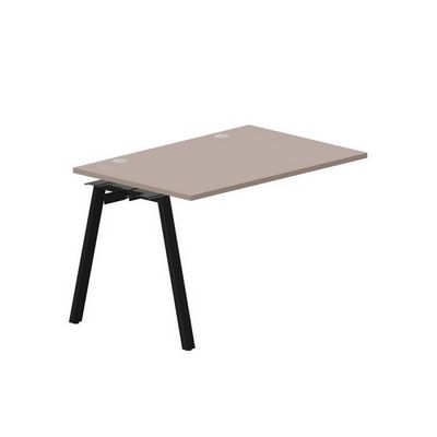 Arena ARNPG128 TRNR (Тортора/Черный) Стол приставной, 2 громмета