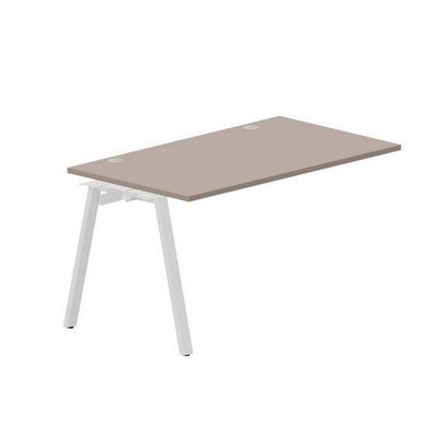 Arena ARNPG148 TRBL (Тортора/Белый) Стол приставной, 2 громмета