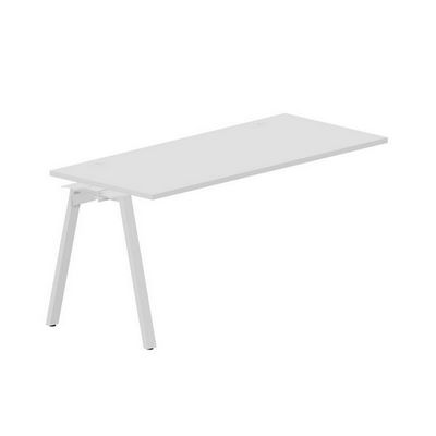 Arena ARNPG167 BLBL (Белый/Белый) Стол приставной, 2 громмета