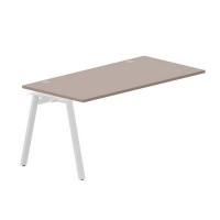 Arena ARNPG168 TRBL (Тортора/Белый) Стол приставной, 2 громмета