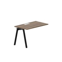 Arena ARNPL127 WNNR (Орех/Черный) Стол приставной, металлический аутлет