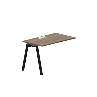 Arena ARNPL127 WNNR (Орех/Черный) Стол приставной, металлический аутлет