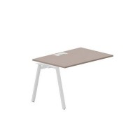 Arena ARNPL128 TRBL (Тортора/Белый) Стол приставной, металлический аутлет