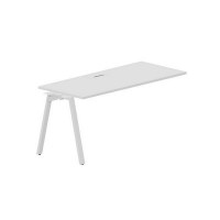 Arena ARNPL167 BLBL (Белый/Белый) Стол приставной, металлический аутлет