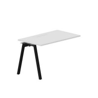 Arena ARNPM127 BLNR (Белый/Черный) Стол приставной, меламиновый аутлет