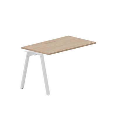 Arena ARNPM127 OWBL (Светлый дуб/Белый) Стол приставной, меламиновый аутлет