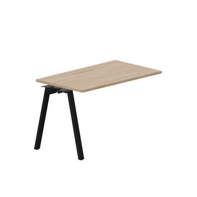Arena ARNPM127 OWNR (Светлый дуб/Черный) Стол приставной, меламиновый аутлет