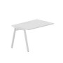 Arena ARNPM128 BLBL (Белый/Белый) Стол приставной, меламиновый аутлет