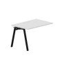 Arena ARNPM128 BLNR (Белый/Черный) Стол приставной, меламиновый аутлет