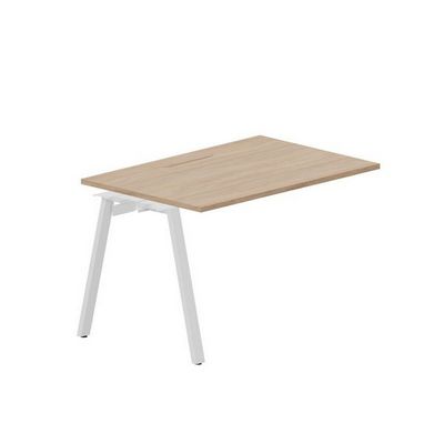 Arena ARNPM128 OWBL (Светлый дуб/Белый) Стол приставной, меламиновый аутлет