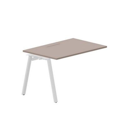 Arena ARNPM128 TRBL (Тортора/Белый) Стол приставной, меламиновый аутлет