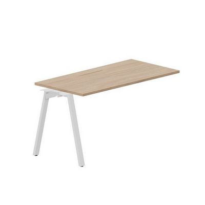 Arena ARNPM147 OWBL (Светлый дуб/Белый) Стол приставной, меламиновый аутлет