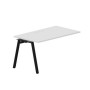 Arena ARNPM148 BLNR (Белый/Черный) Стол приставной, меламиновый аутлет