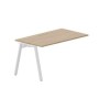 Arena ARNPM148 OWBL (Светлый дуб/Белый) Стол приставной, меламиновый аутлет
