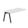 Arena ARNPM168 BLNR (Белый/Черный) Стол приставной, меламиновый аутлет
