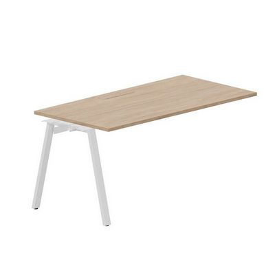 Arena ARNPM168 OWBL (Светлый дуб/Белый) Стол приставной, меламиновый аутлет