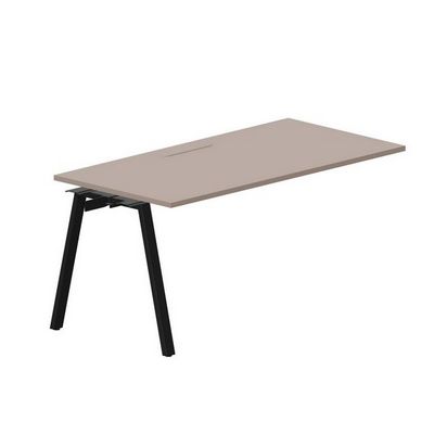 Arena ARNPM168 TRNR (Тортора/Черный) Стол приставной, меламиновый аутлет