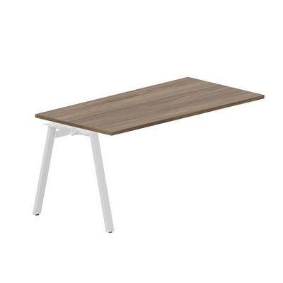 Arena ARNPM168 WNBL (Орех/Белый) Стол приставной, меламиновый аутлет