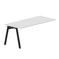 Arena ARNPM188 BLNR (Белый/Черный) Стол приставной, меламиновый аутлет