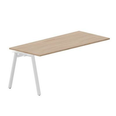 Arena ARNPM188 OWBL (Светлый дуб/Белый) Стол приставной, меламиновый аутлет