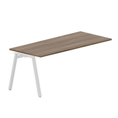 Arena ARNPM188 WNBL (Орех/Белый) Стол приставной, меламиновый аутлет