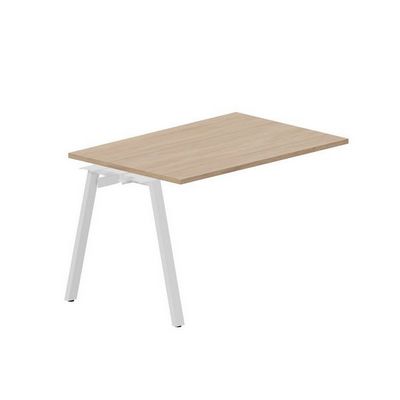 Arena ARNPS128 OWBL (Светлый дуб/Белый) Стол приставной