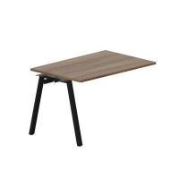 Arena ARNPS128 WNNR (Орех/Черный) Стол приставной