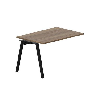 Arena ARNPS128 WNNR (Орех/Черный) Стол приставной