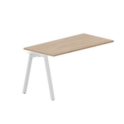 Arena ARNPS147 OWBL (Светлый дуб/Белый) Стол приставной