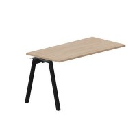 Arena ARNPS147 OWNR (Светлый дуб/Черный) Стол приставной