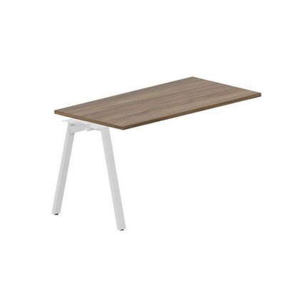 Arena ARNPS147 WNBL (Орех/Белый) Стол приставной