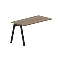 Arena ARNPS147 WNNR (Орех/Черный) Стол приставной