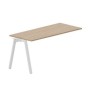 Arena ARNPS167 OWBL (Светлый дуб/Белый) Стол приставной