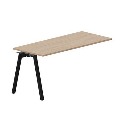 Arena ARNPS167 OWNR (Светлый дуб/Черный) Стол приставной