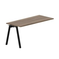 Arena ARNPS167 WNNR (Орех/Черный) Стол приставной