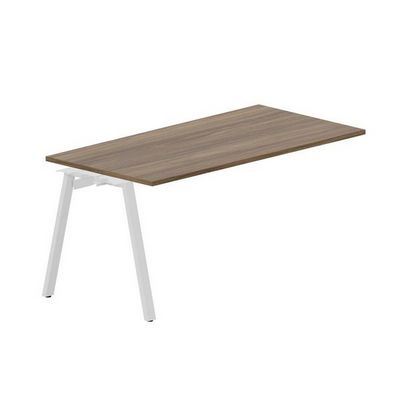 Arena ARNPS168 WNBL (Орех/Белый) Стол приставной