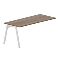 Arena ARNPS188 WNBL (Орех/Белый) Стол приставной