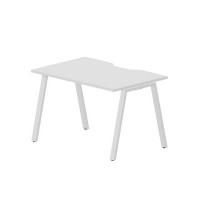 Arena ARNV128 BLBL (Белый/Белый) Стол с эргономичным вырезом