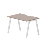 Arena ARNV128 TRBL (Тортора/Белый) Стол с эргономичным вырезом
