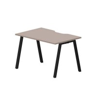 Arena ARNV128 TRNR (Тортора/Черный) Стол с эргономичным вырезом