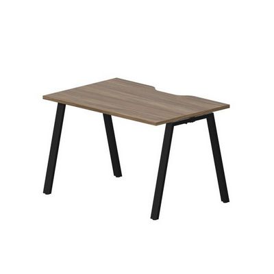 Arena ARNV128 WNNR (Орех/Черный) Стол с эргономичным вырезом