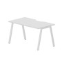 Arena ARNV148 BLBL (Белый/Белый) Стол с эргономичным вырезом