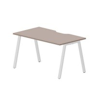 Arena ARNV148 TRBL (Тортора/Белый) Стол с эргономичным вырезом