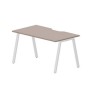Arena ARNV148 TRBL (Тортора/Белый) Стол с эргономичным вырезом