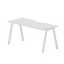 Arena ARNV167 BLBL (Белый/Белый) Стол с эргономичным вырезом