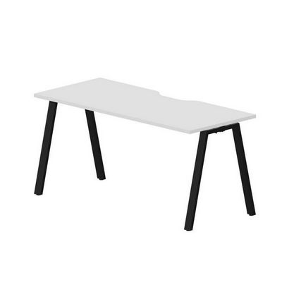 Arena ARNV167 BLNR (Белый/Черный) Стол с эргономичным вырезом