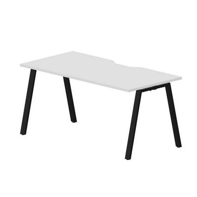 Arena ARNV168 BLNR (Белый/Черный) Стол с эргономичным вырезом
