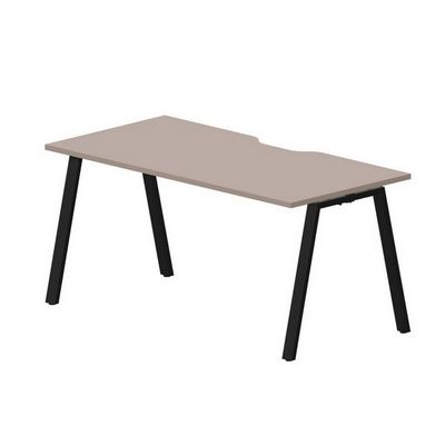 Arena ARNV168 TRNR (Тортора/Черный) Стол с эргономичным вырезом